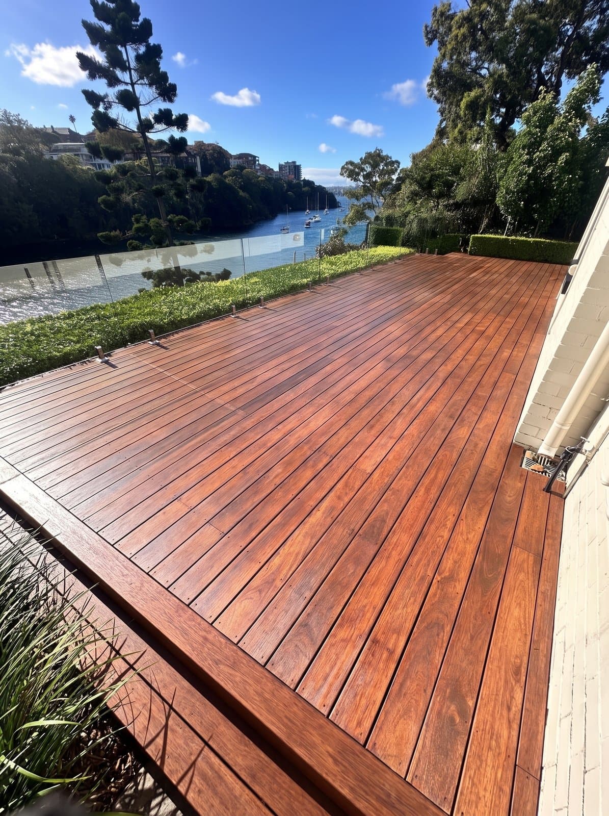 AI render: Waterfront deck restoration