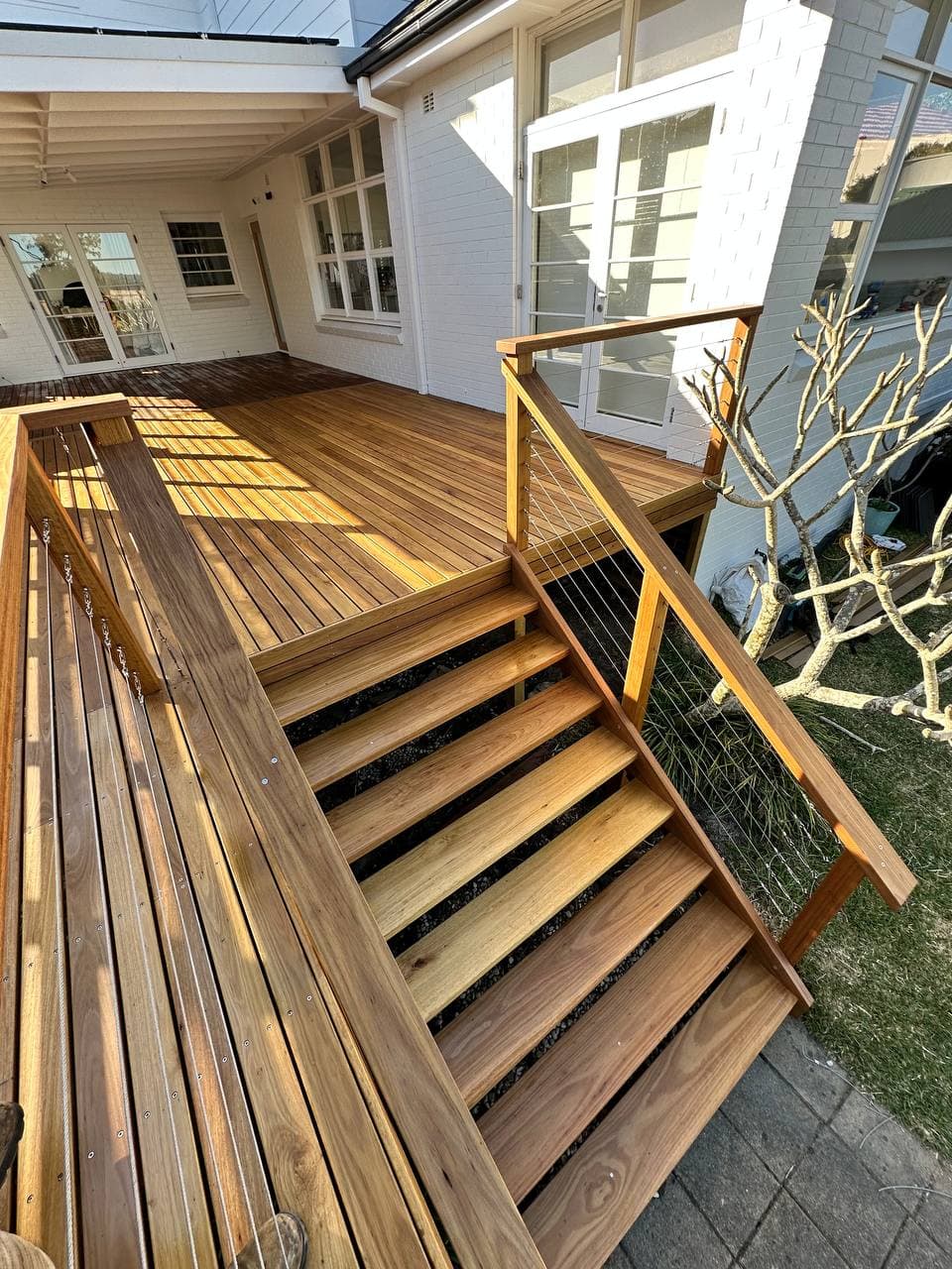 Spotted Gum Deck